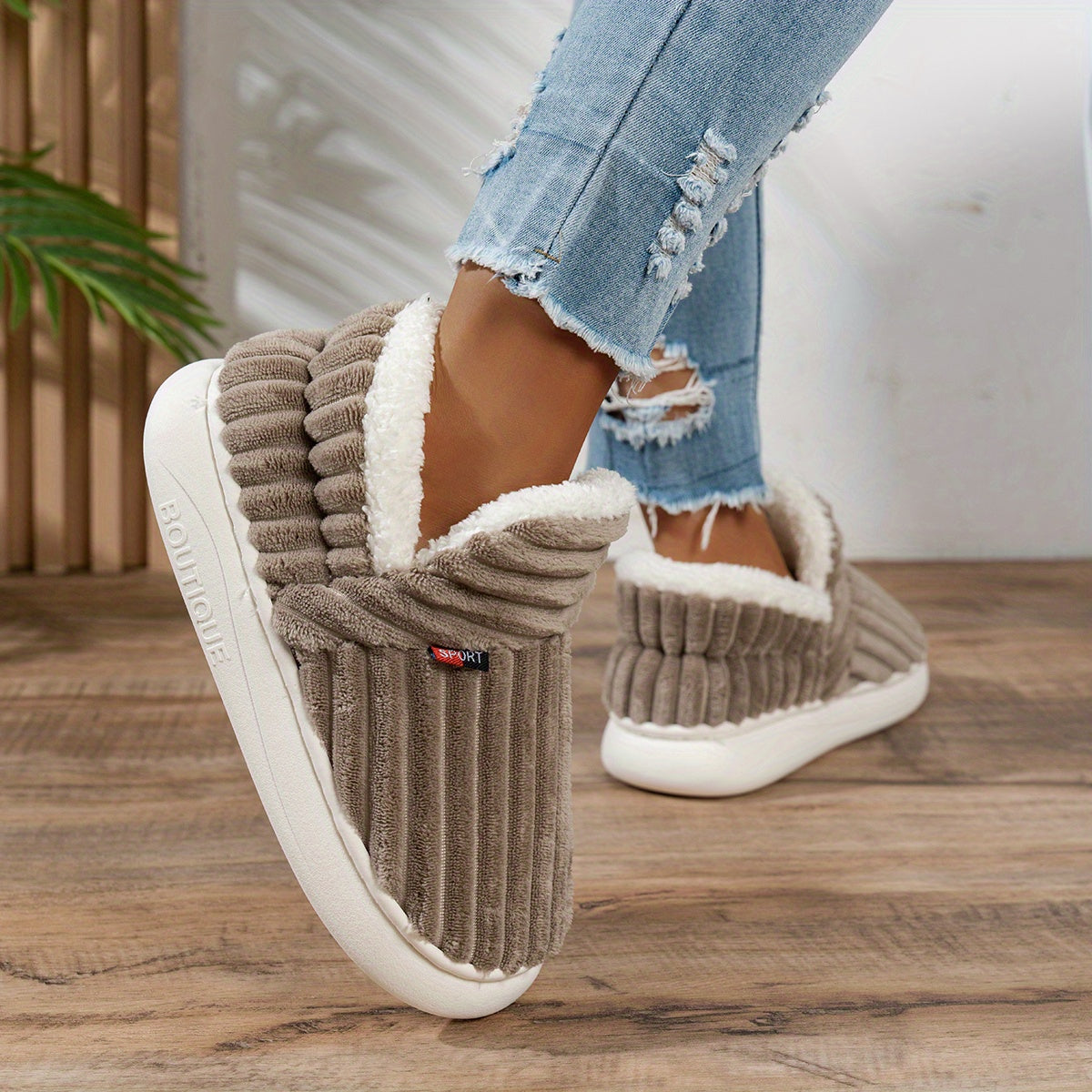 Emily | Soft-Lined House Slippers