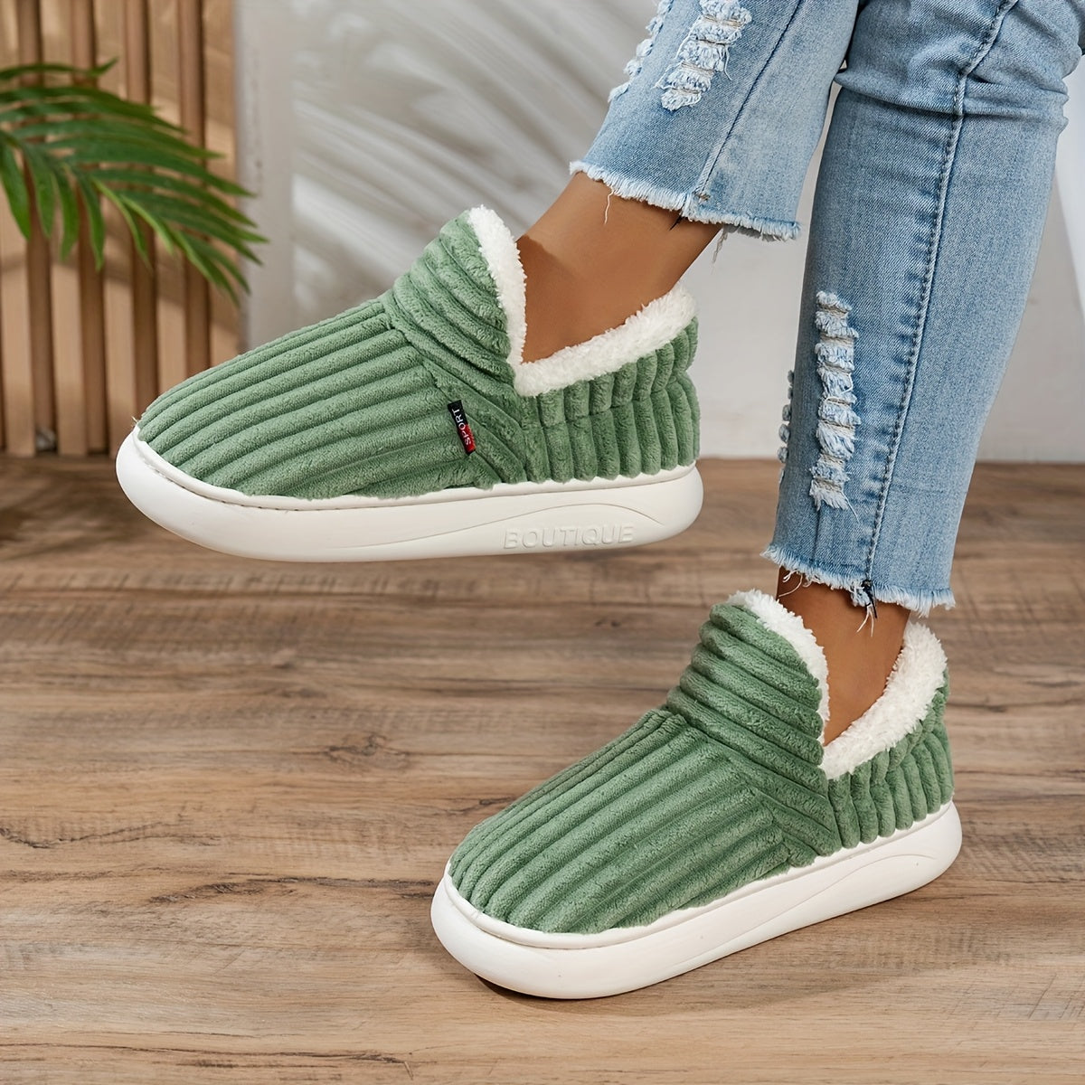 Emily | Soft-Lined House Slippers