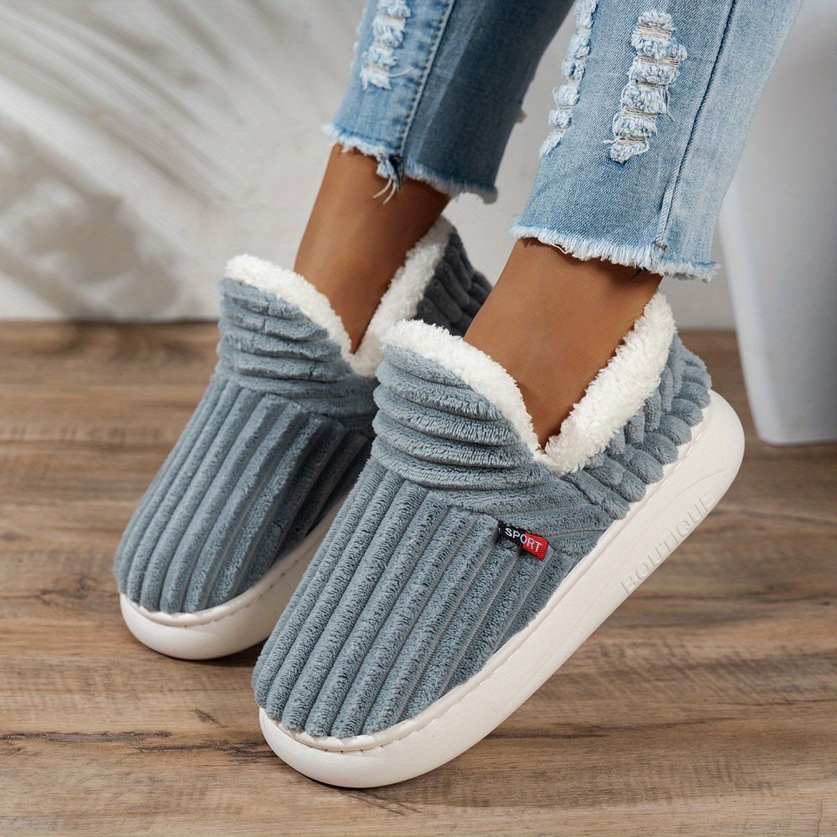 Emily | Soft-Lined House Slippers