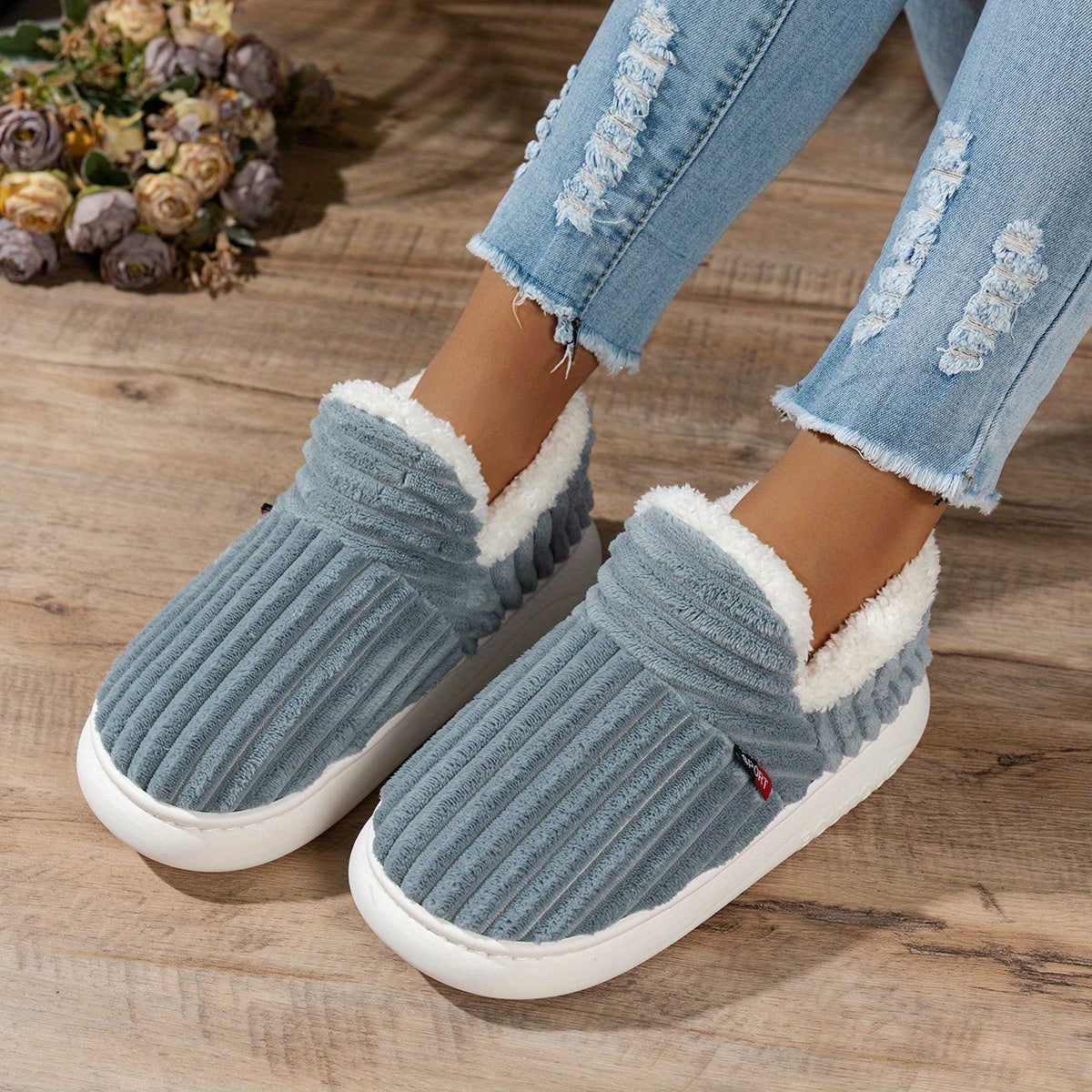 Emily | Soft-Lined House Slippers