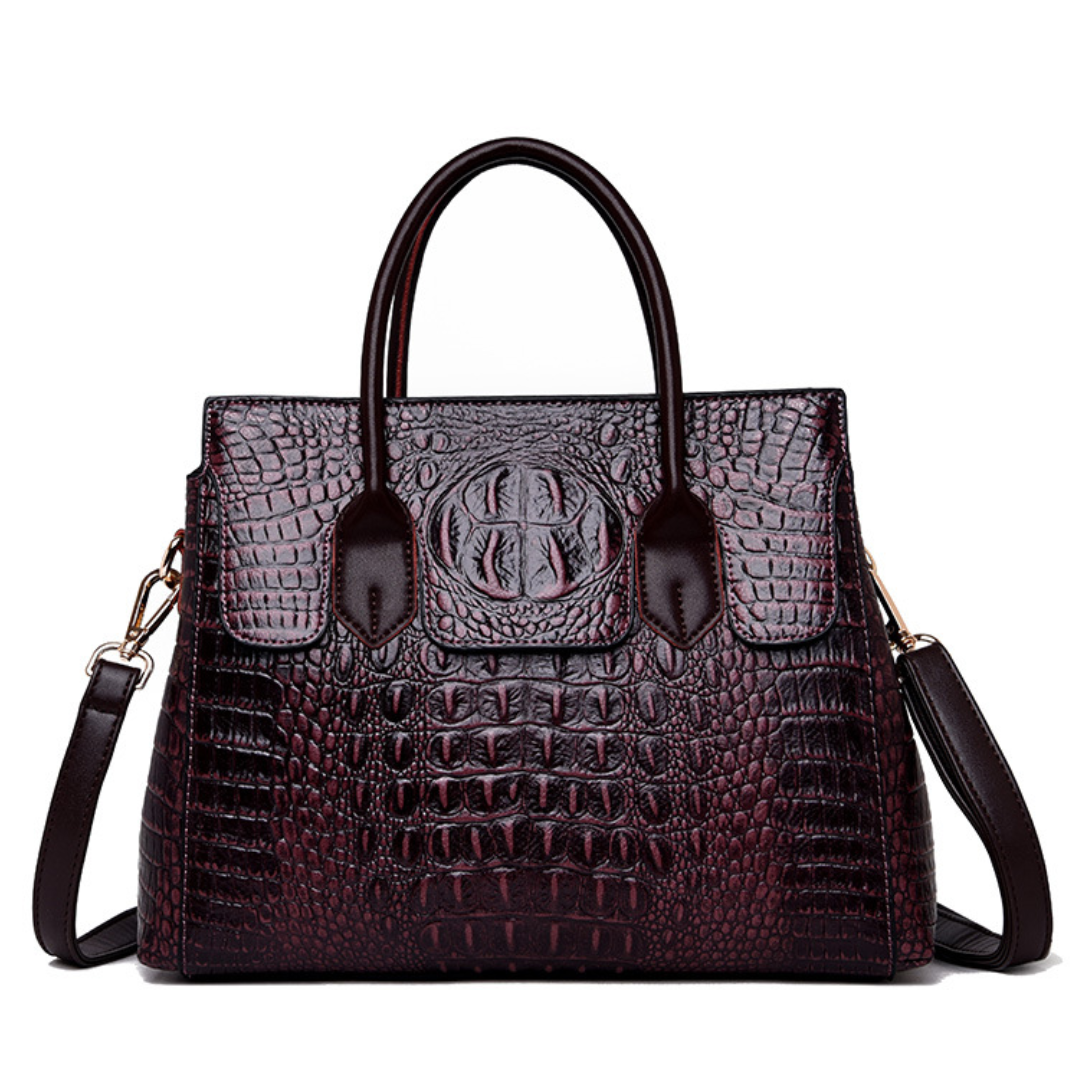 Bronze Plume Handbag