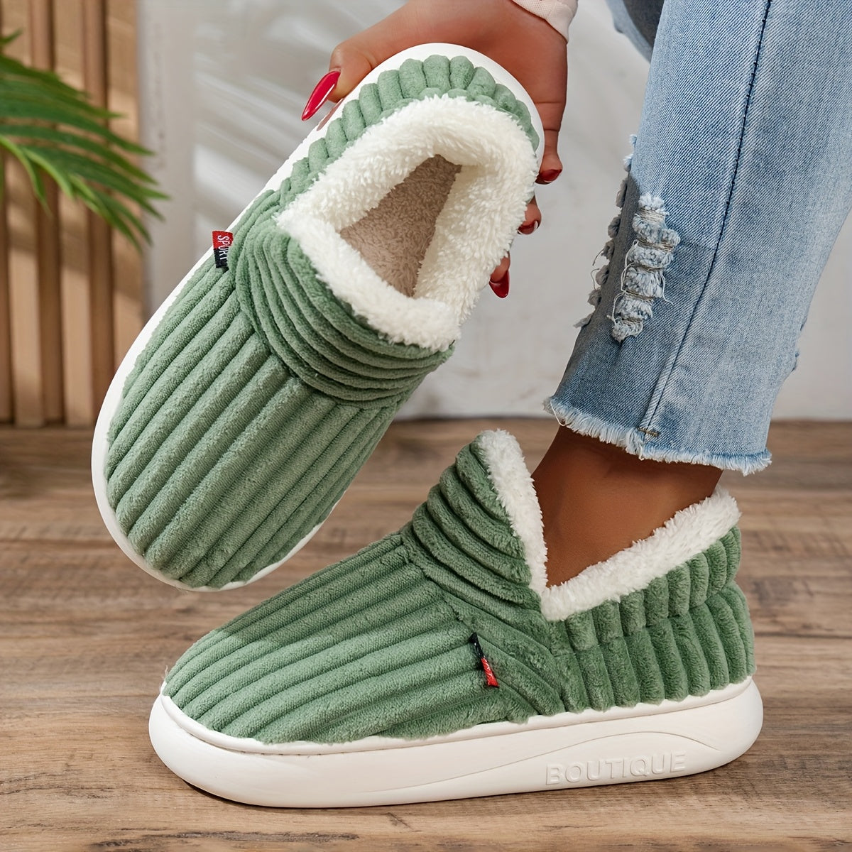 Emily | Soft-Lined House Slippers