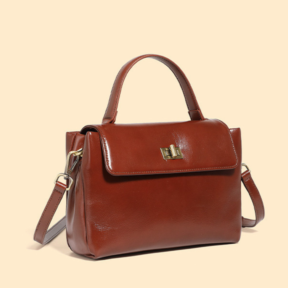Élégance Dorée Handbag