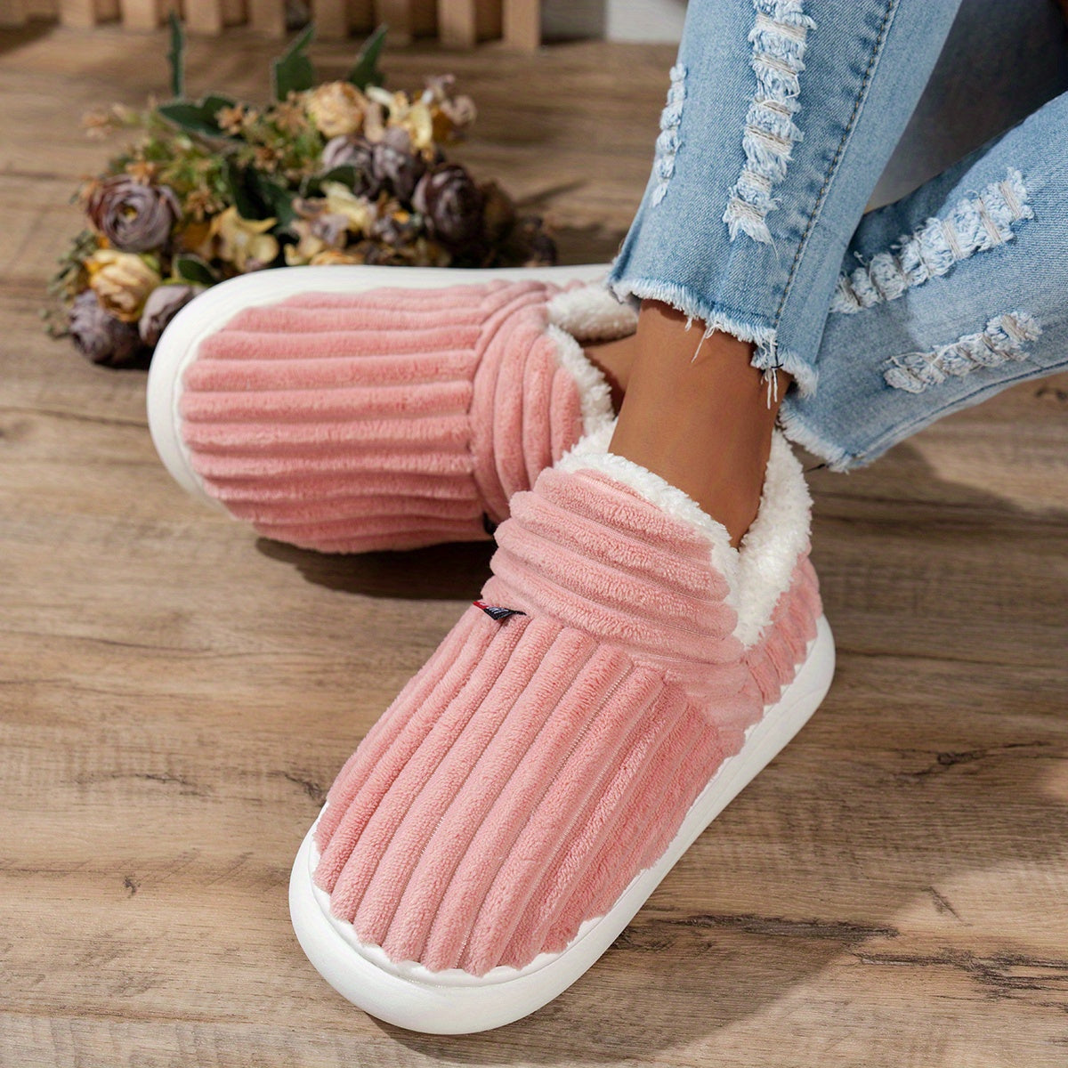 Emily | Soft-Lined House Slippers