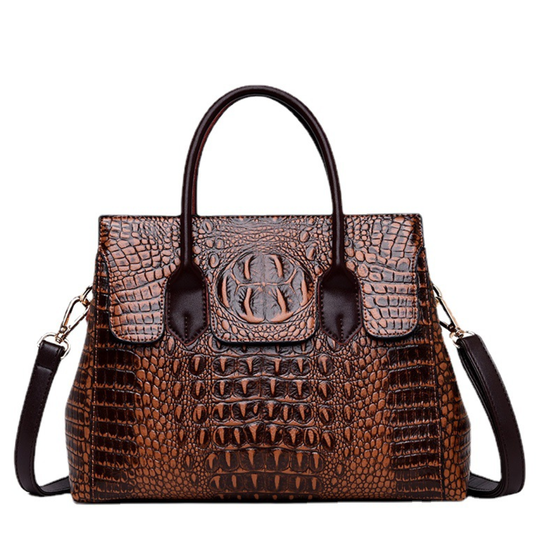 Bronze Plume Handbag
