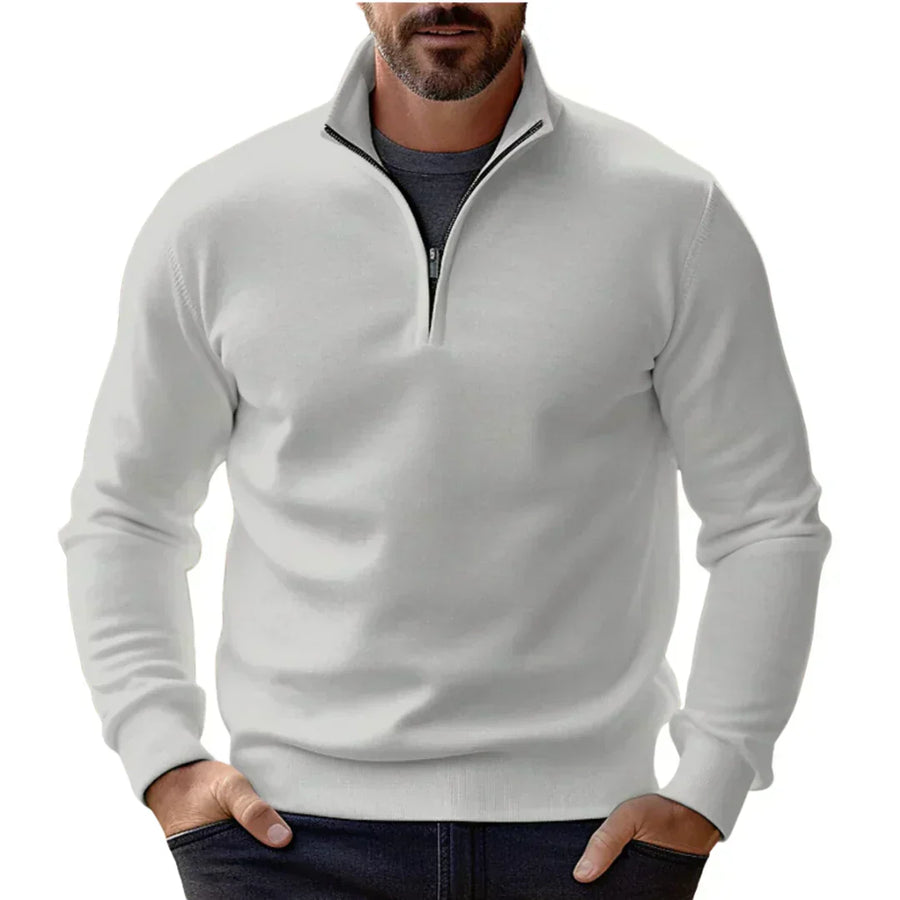 David | Zip-Up Sweater