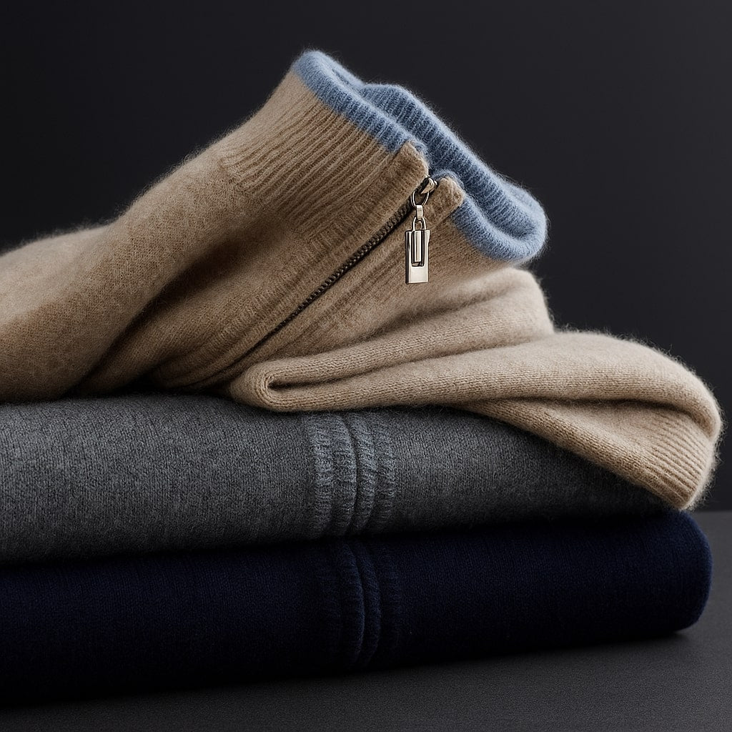 Noel | Knitted Jacket With Zip