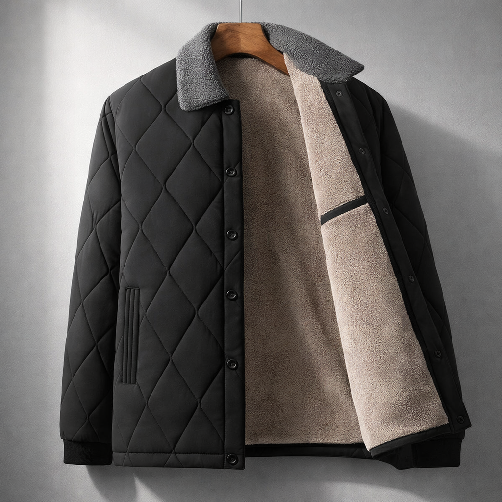 CHARLES | QUILTED FLEECE JACKET