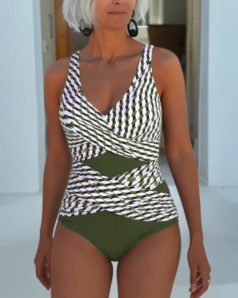 Klara - Swimsuit with Cross-over Design