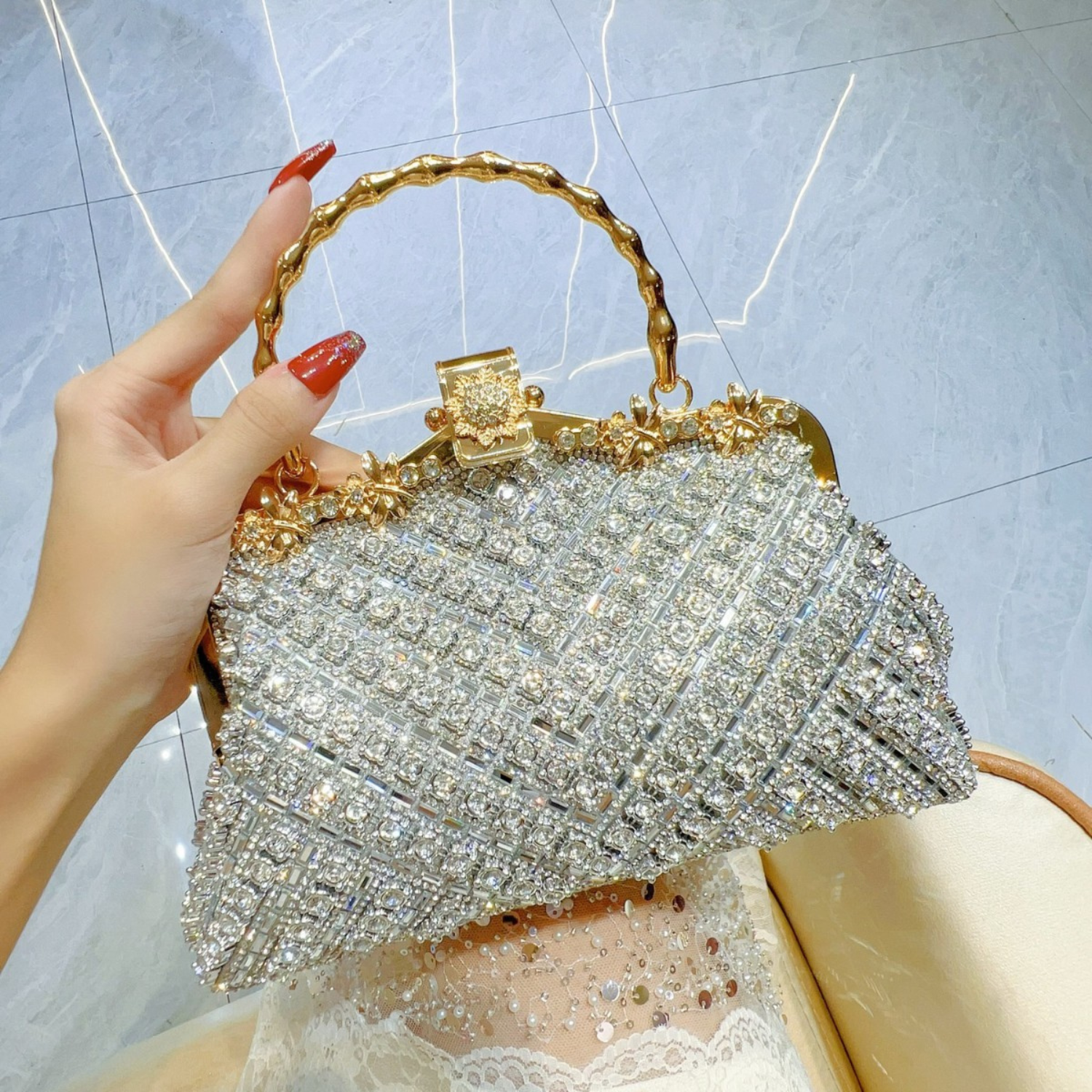 Noble Vellum Handbag