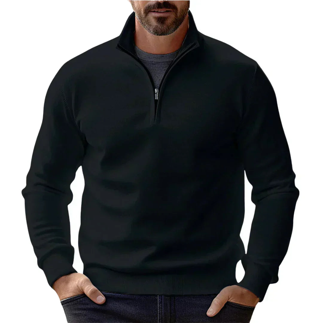 David | Zip-Up Sweater