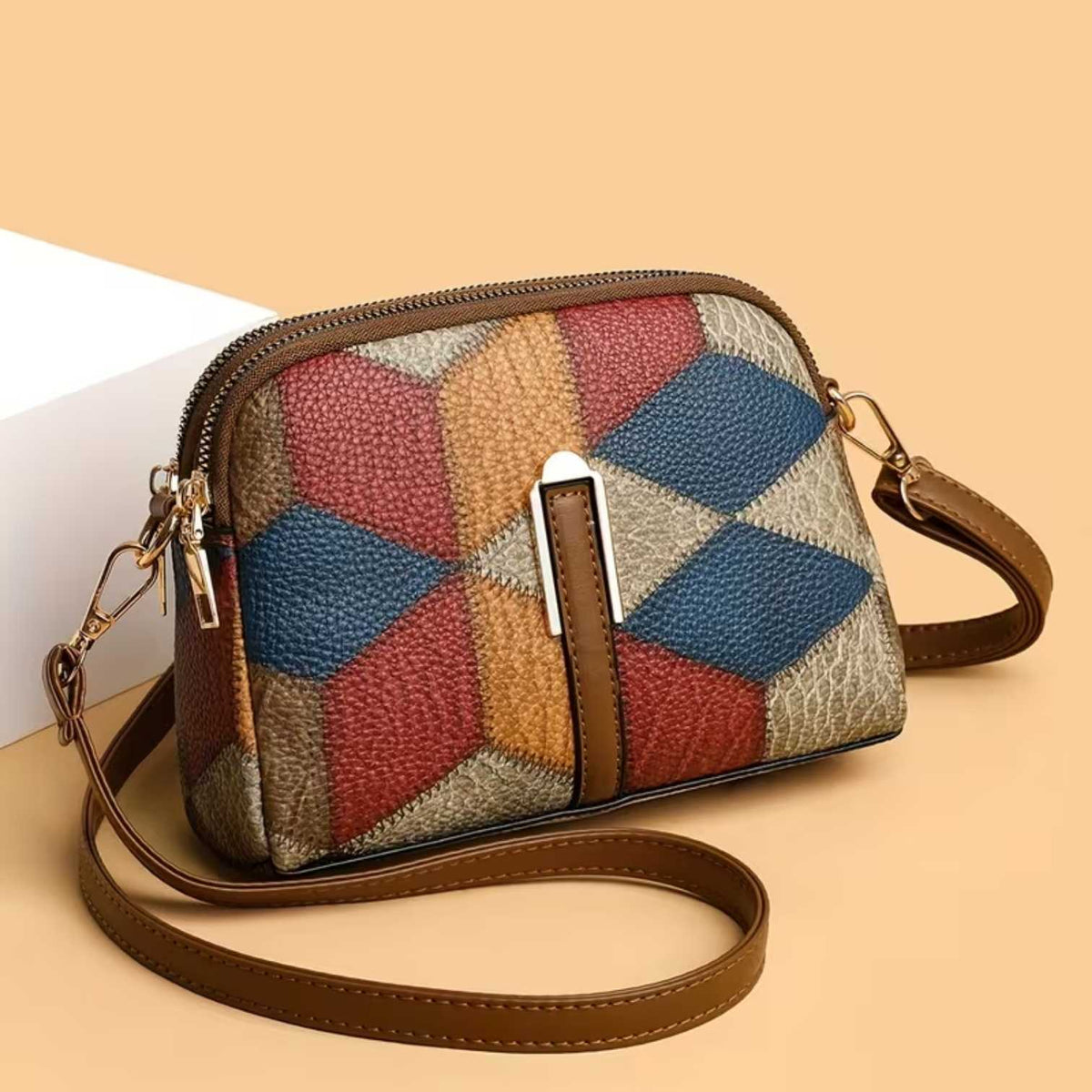 Sofia | Leather Mini Colored Bag