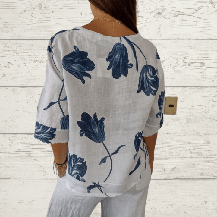 Ariana | Elegant Spring Blouse