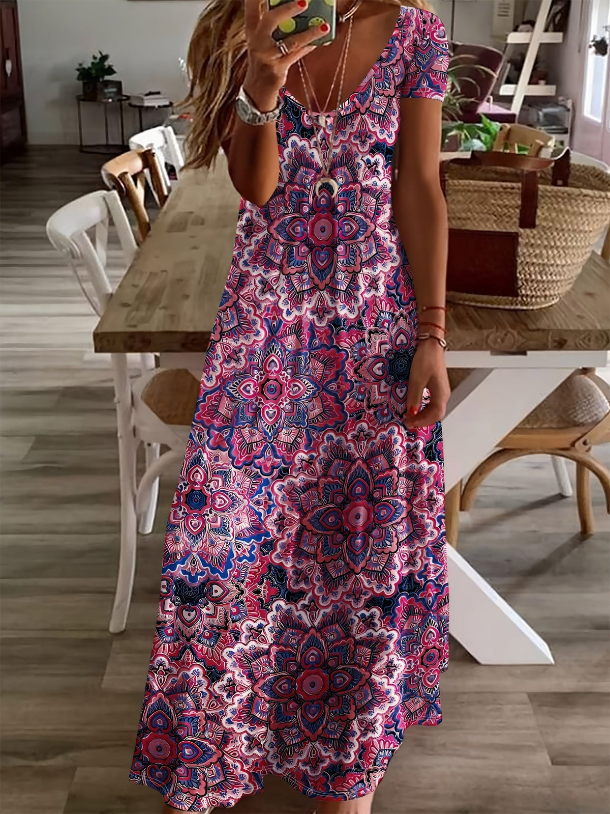 Judy | Artistic Tummy-Flattering Dress