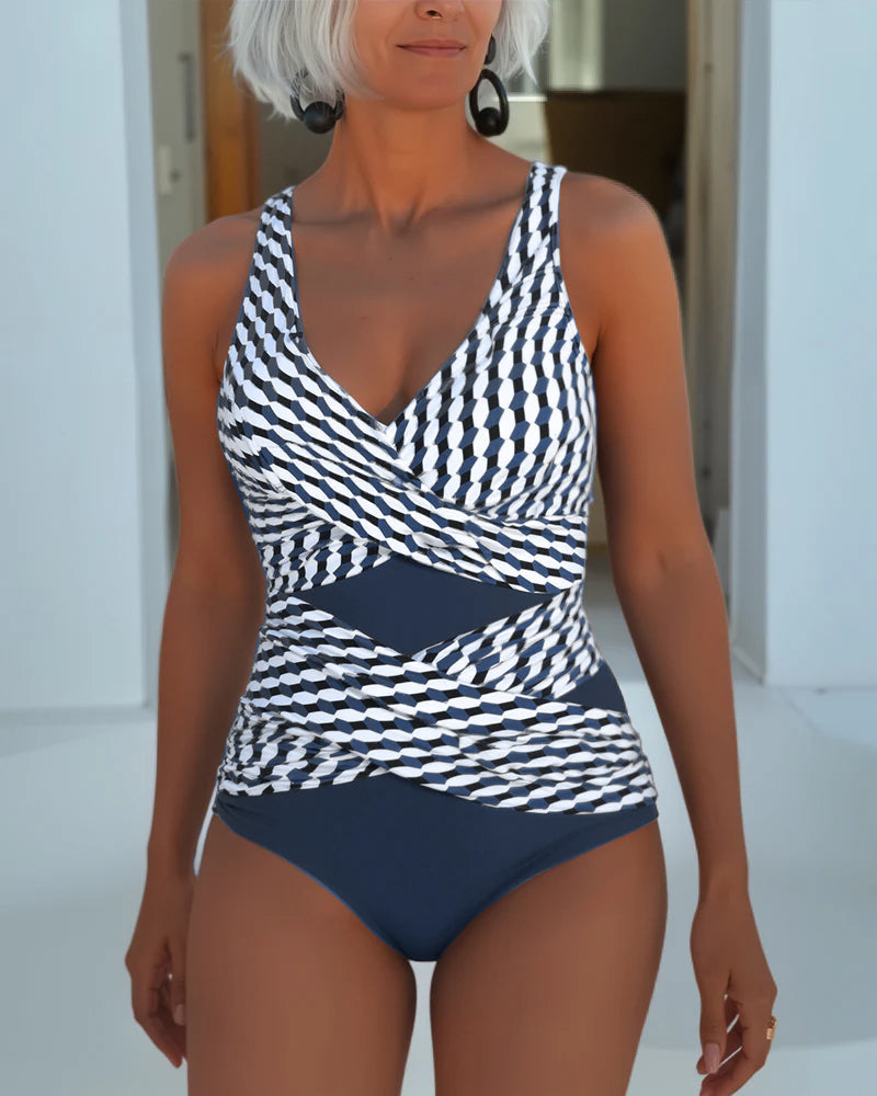 Klara - Swimsuit with Cross-over Design