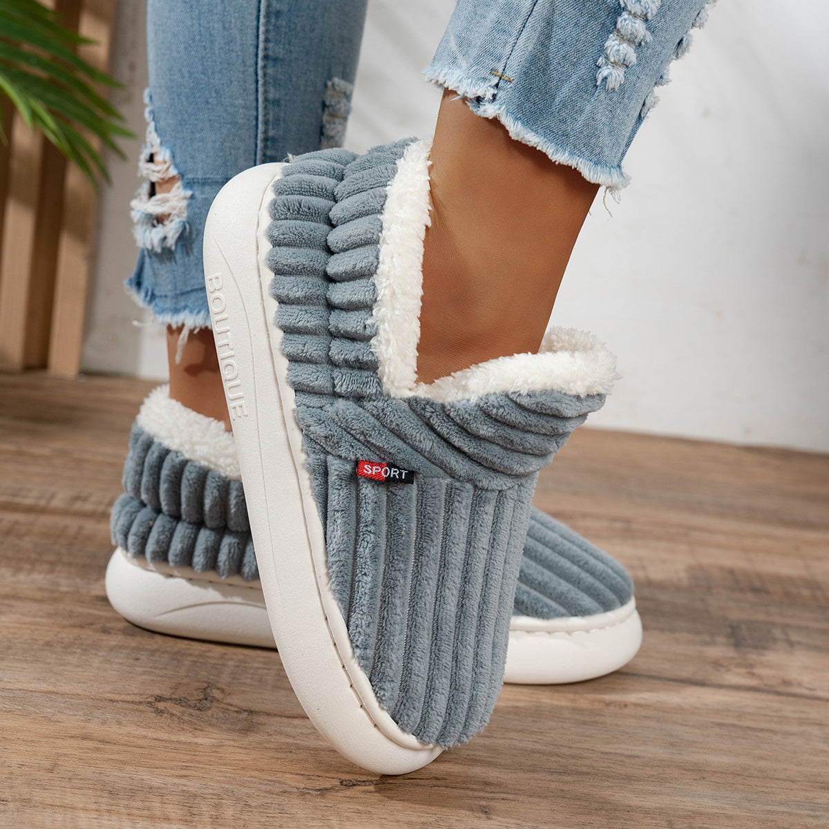 Emily | Soft-Lined House Slippers