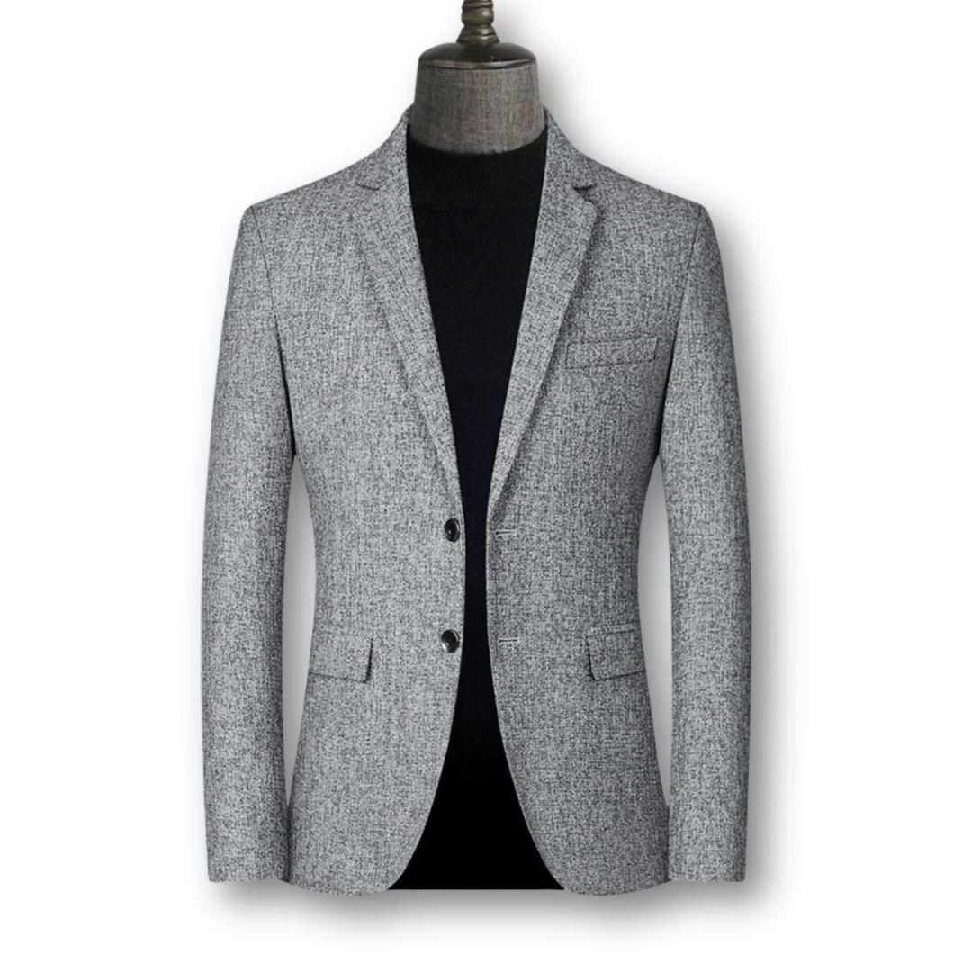Jaxon | Elegant Tartan Fabric Blazer