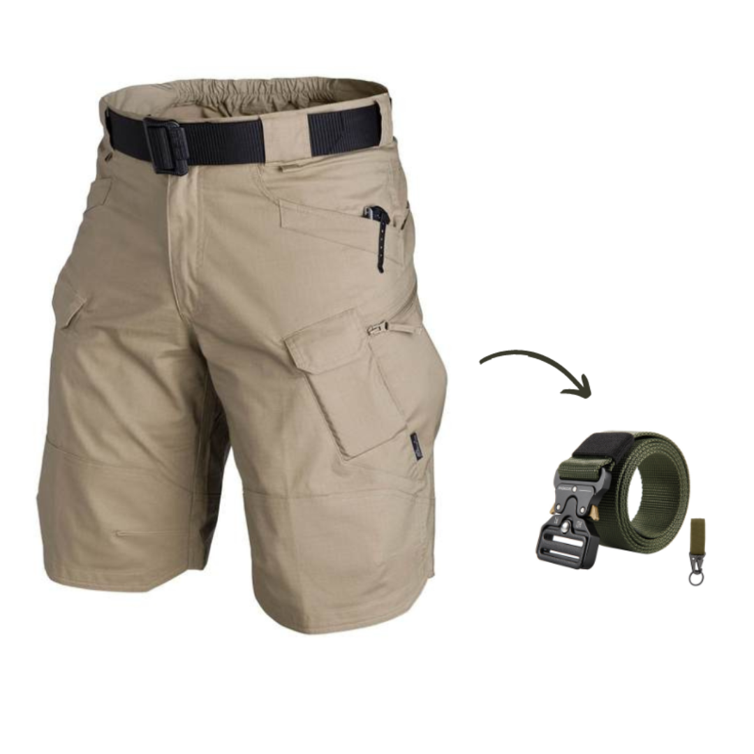 Alexander | Cargo Combat Shorts With Belt
