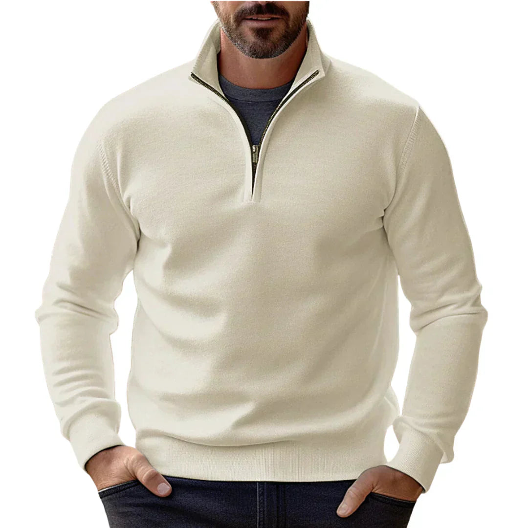 David | Zip-Up Sweater