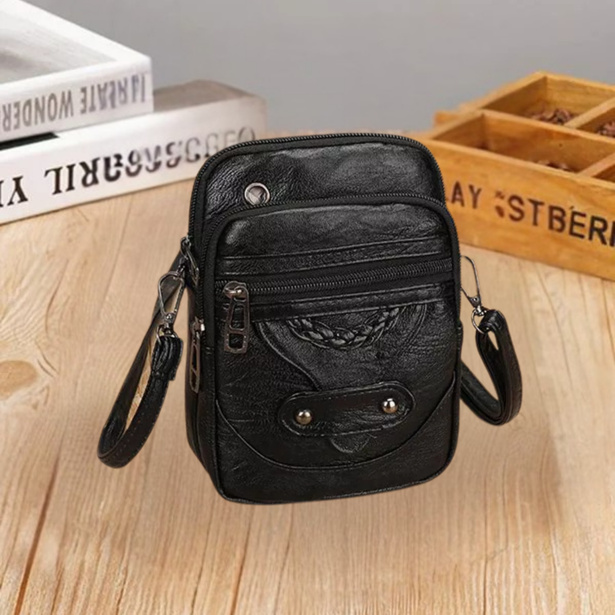 Vellana | Vintage Leather Shoulder Bag