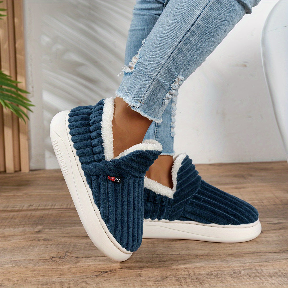 Emily | Soft-Lined House Slippers