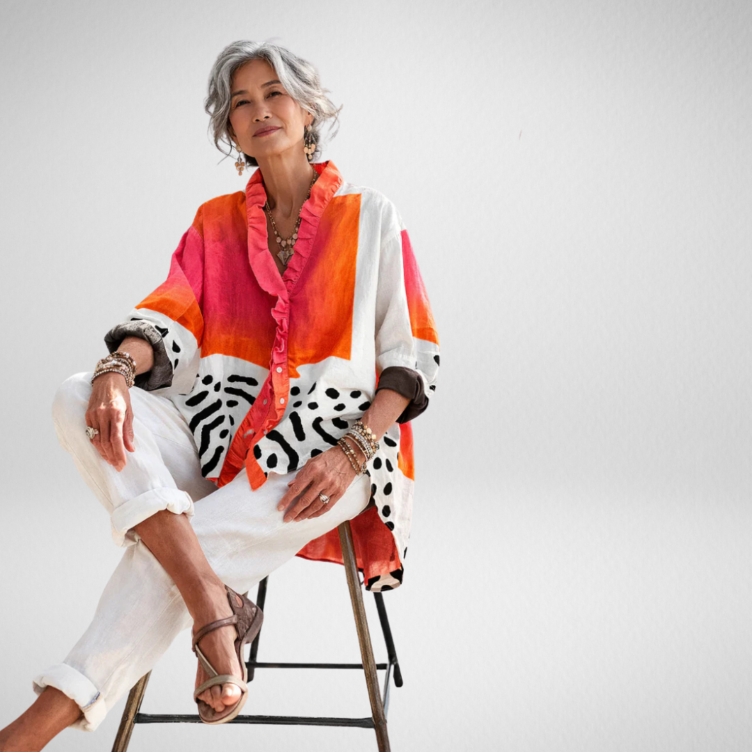 Viola™ Relaxed Print Blouse