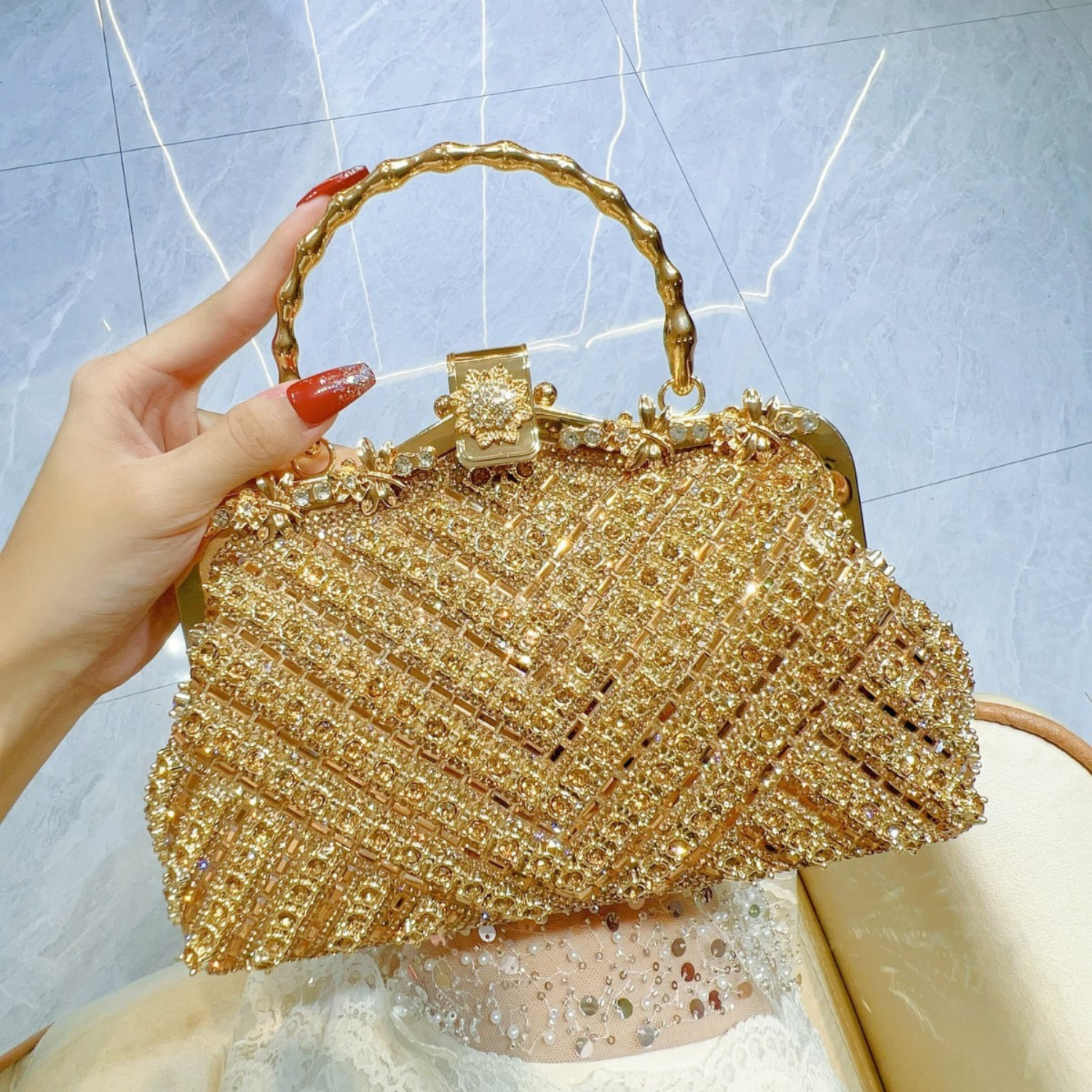 Noble Vellum Handbag