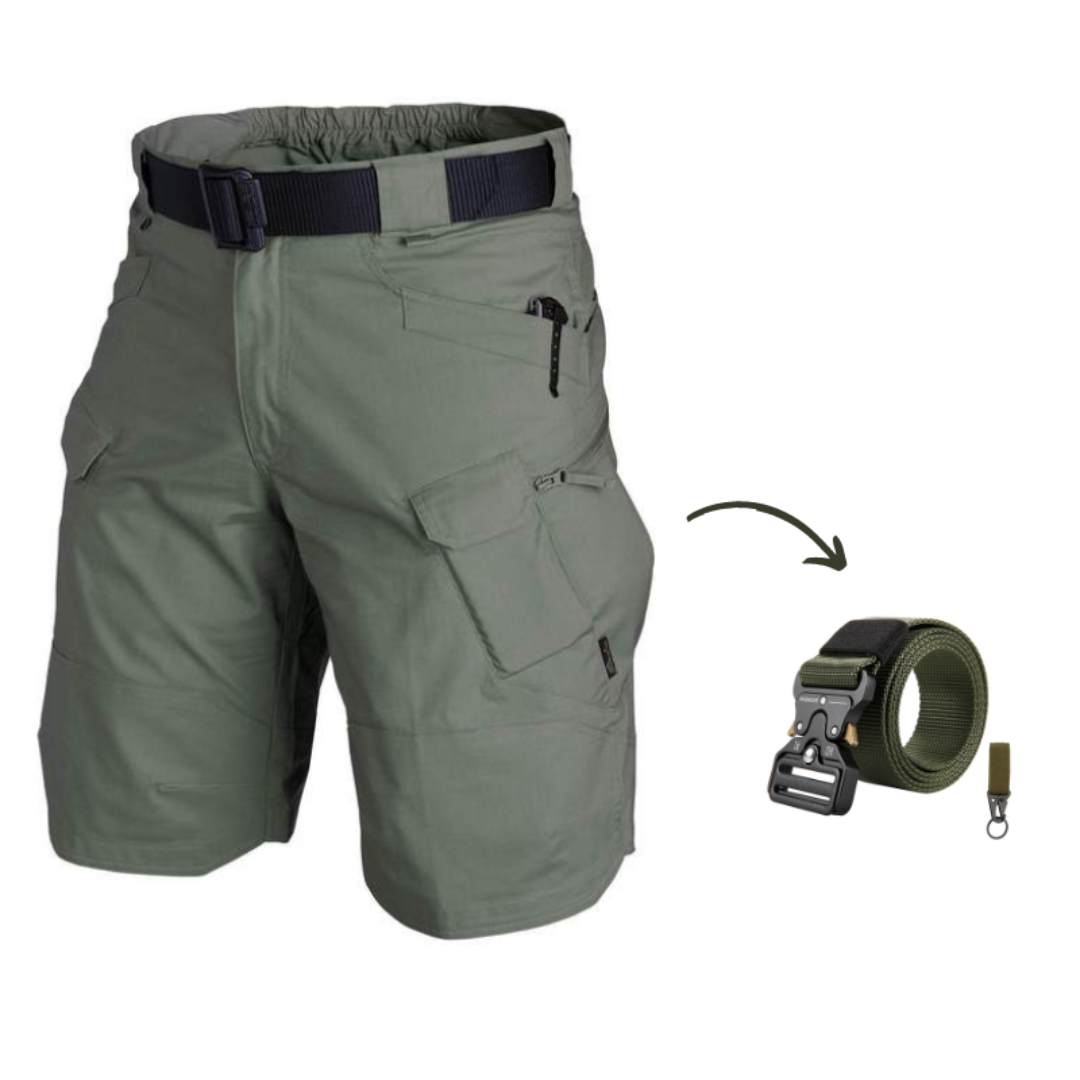 Alexander | Cargo Combat Shorts With Belt