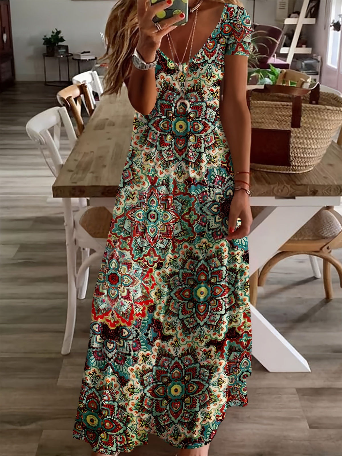 Judy | Artistic Tummy-Flattering Dress