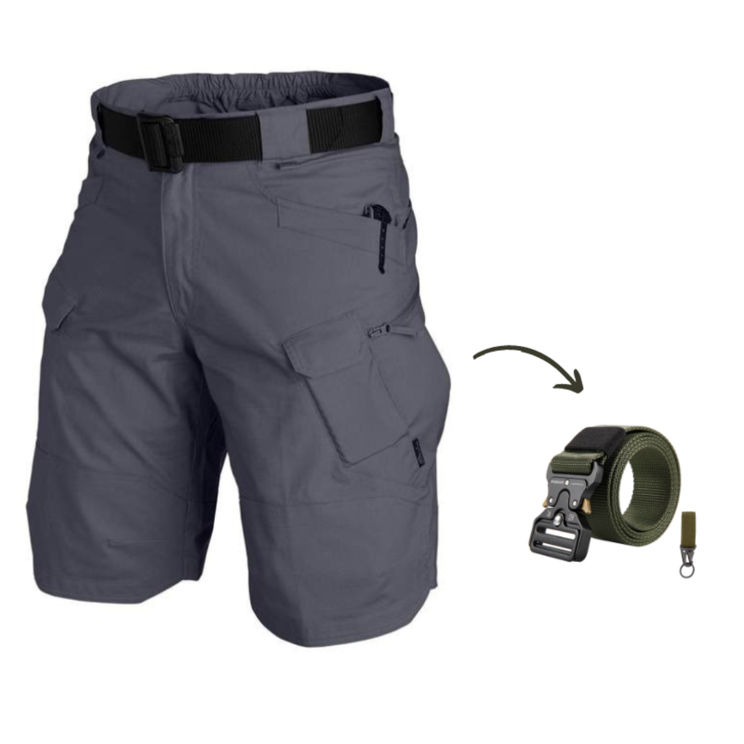 Alexander | Cargo Combat Shorts With Belt