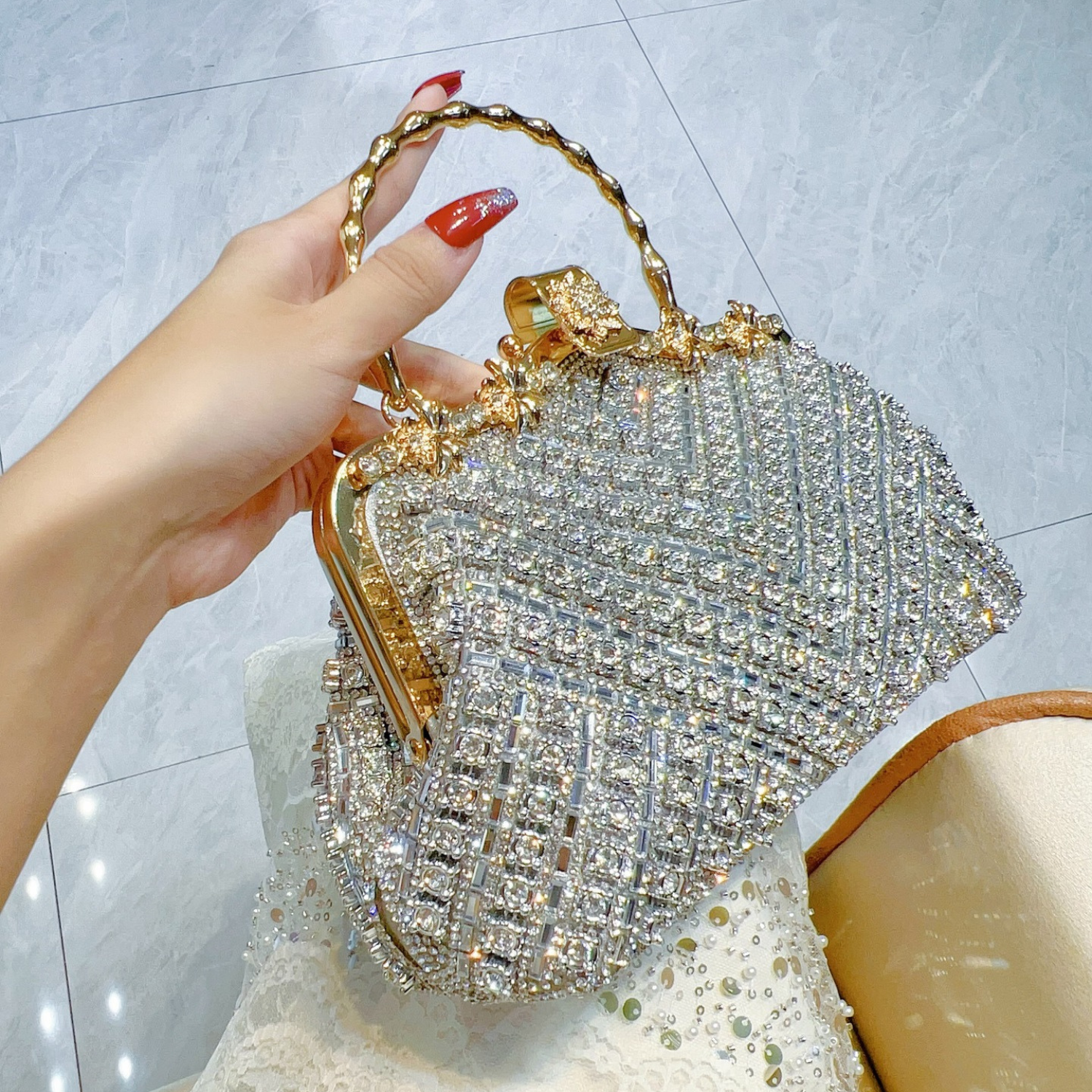 Noble Vellum Handbag