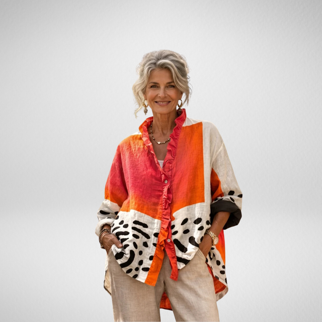 Viola™ Relaxed Print Blouse