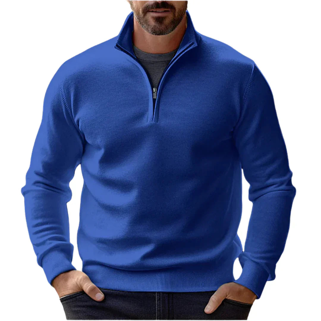 David | Zip-Up Sweater