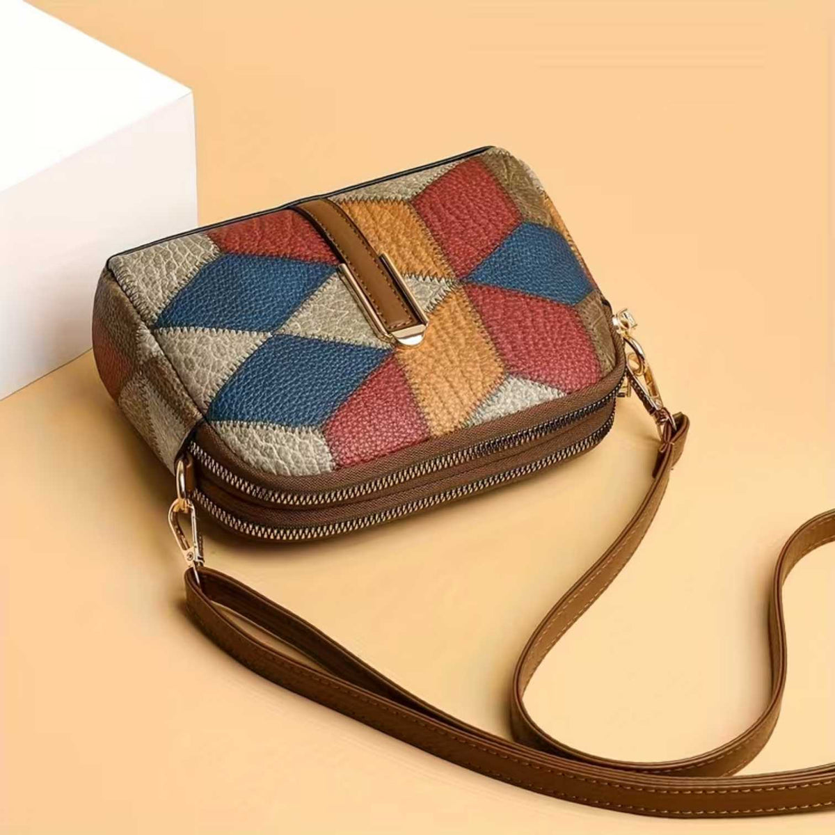 Sofia | Leather Mini Colored Bag