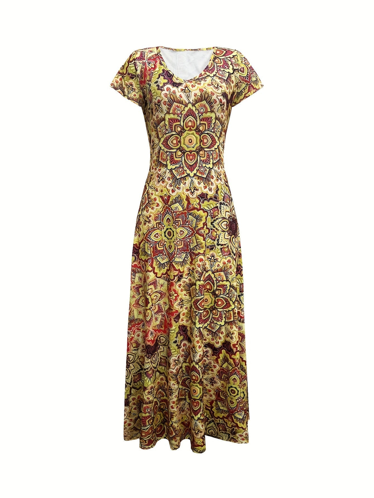Judy | Artistic Tummy-Flattering Dress