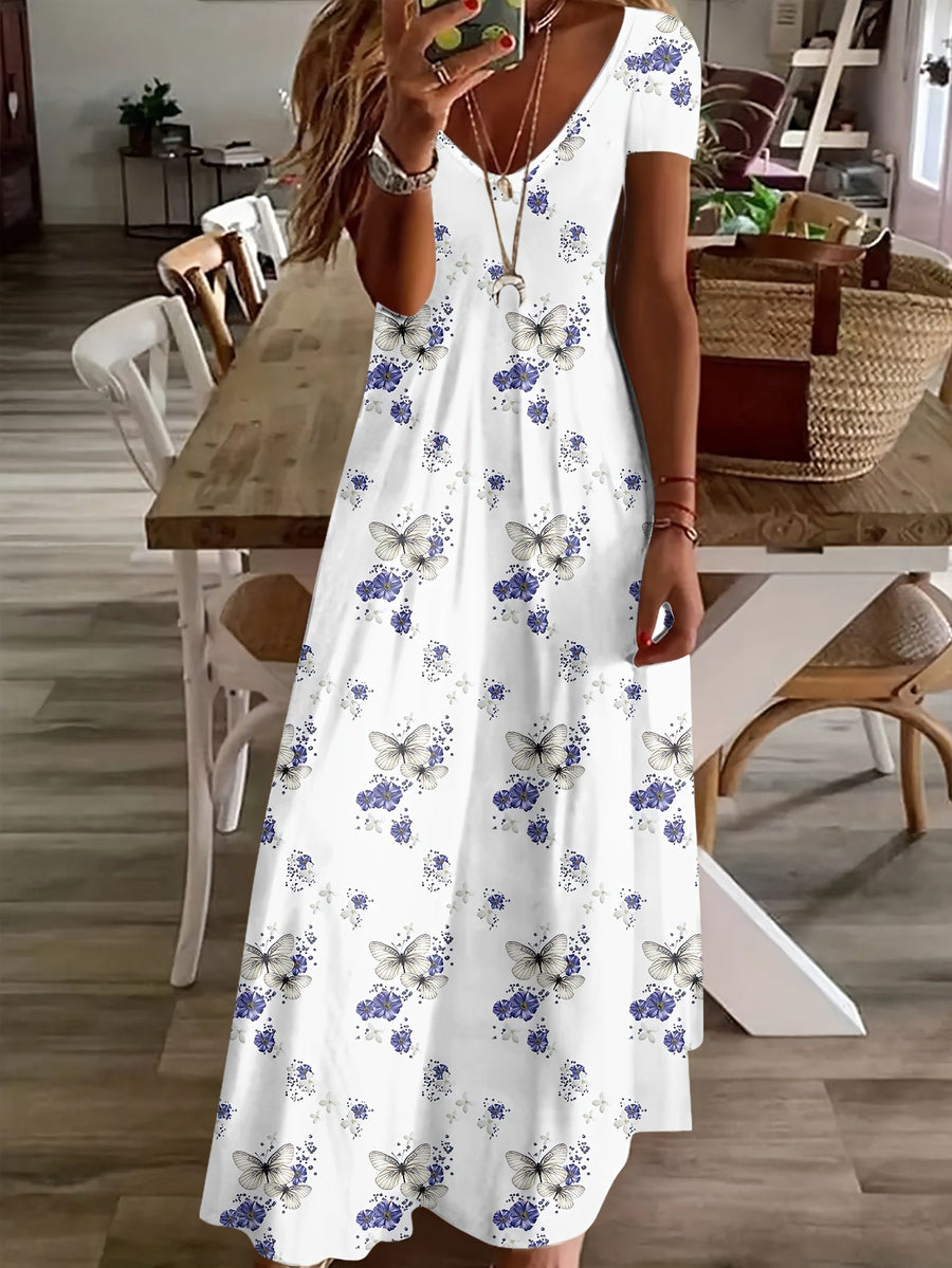 Amy | Artistic Tummy-Flattering Dress