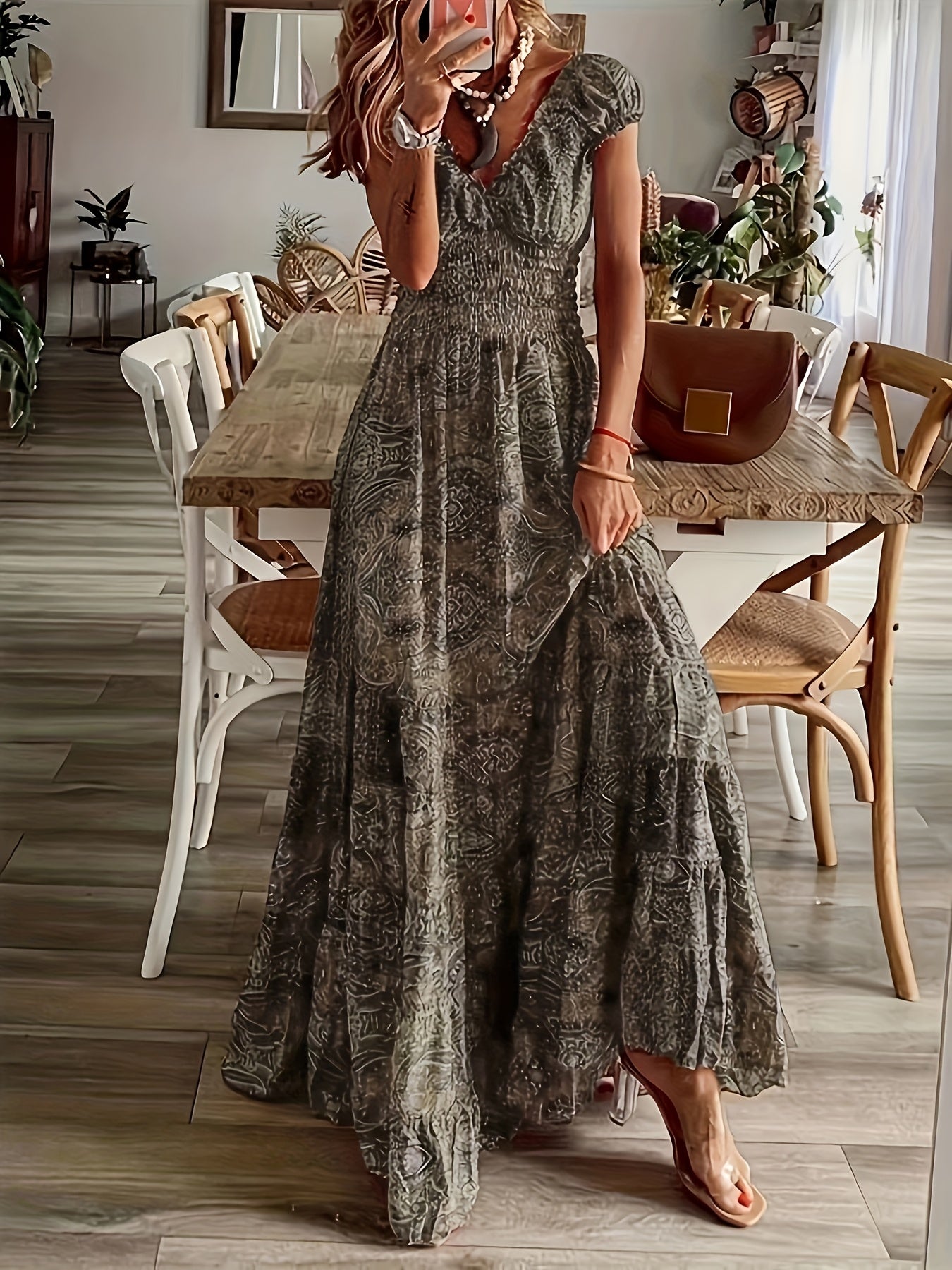 Patricia | Artistic Tummy-Flattering Dress