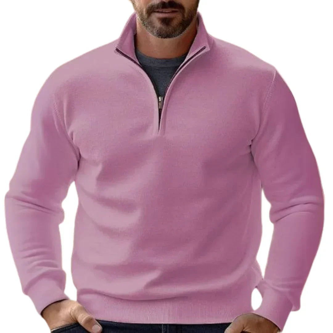 David | Zip-Up Sweater
