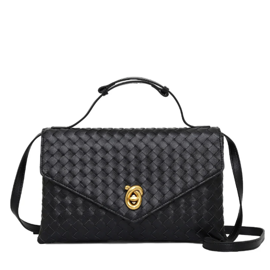 Velvet Crest Handbag