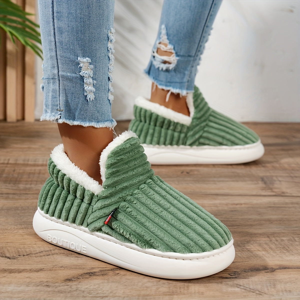 Emily | Soft-Lined House Slippers