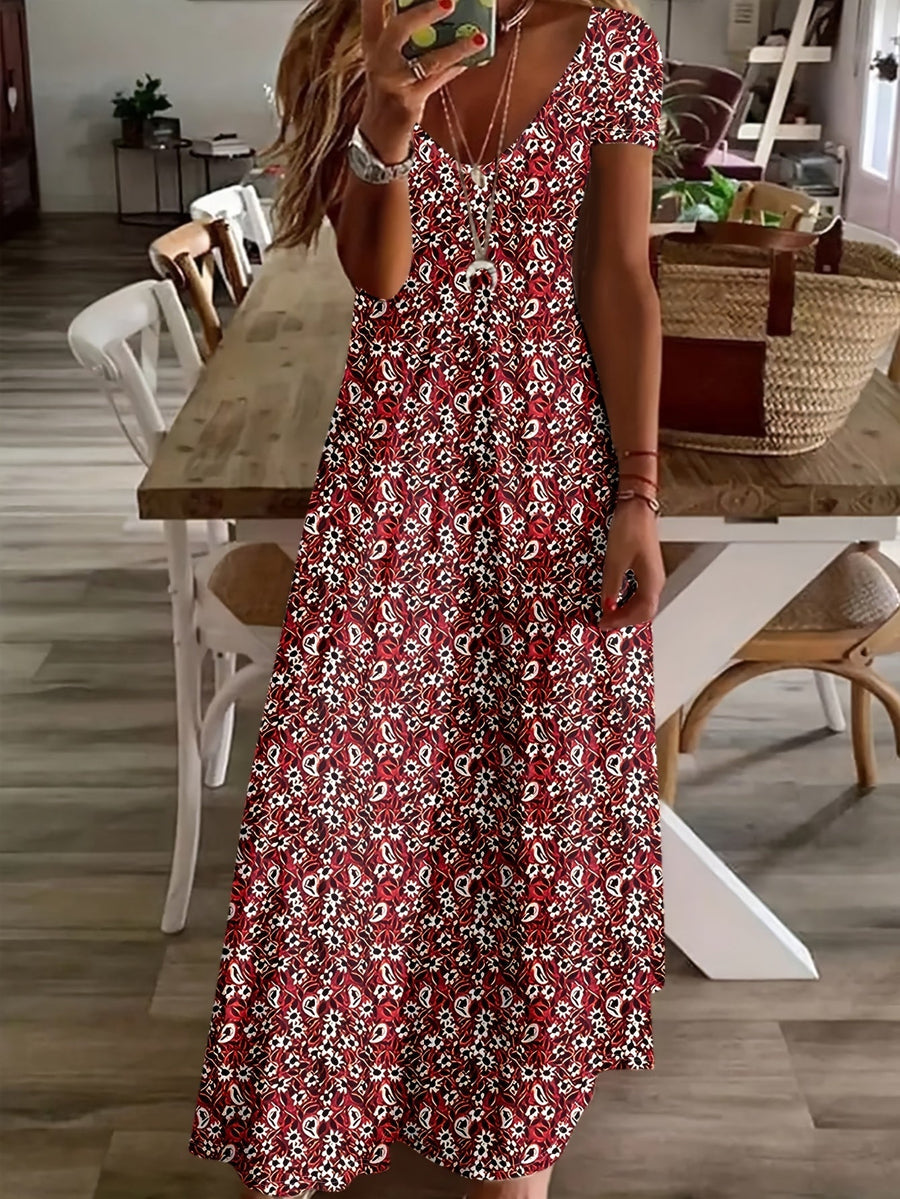 Helen | Artistic Tummy-Flattering Dress