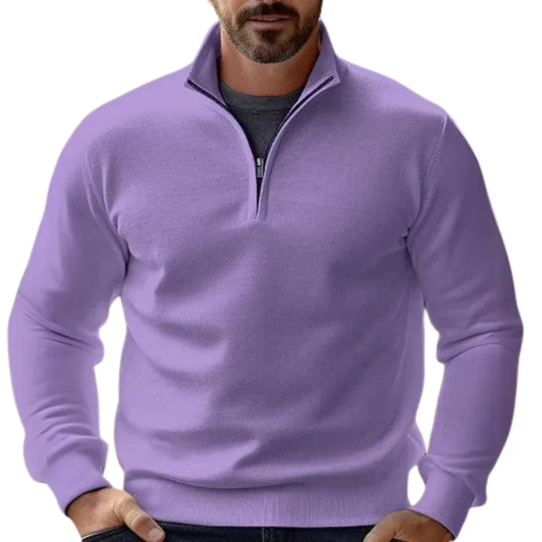 David | Zip-Up Sweater