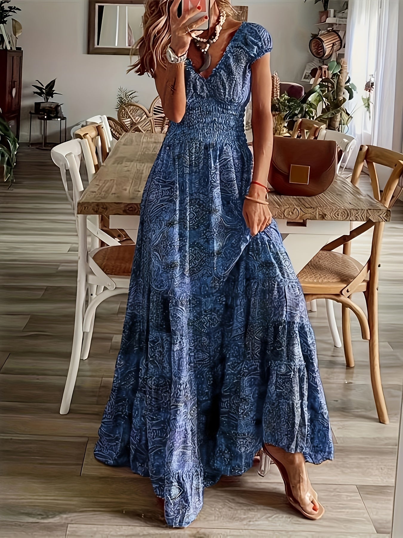 Patricia | Artistic Tummy-Flattering Dress
