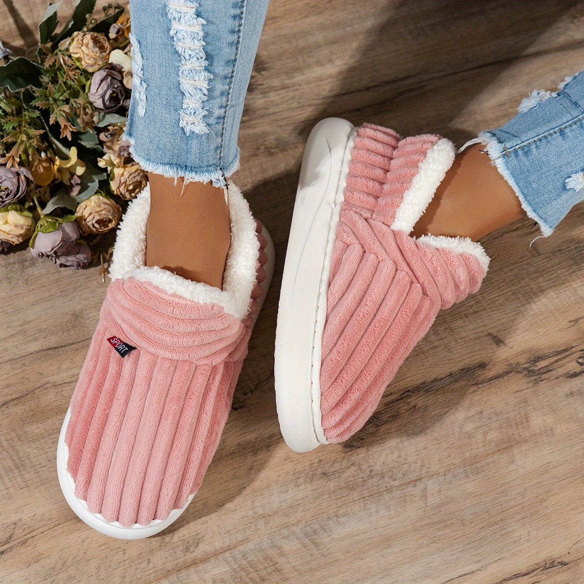 Emily | Soft-Lined House Slippers