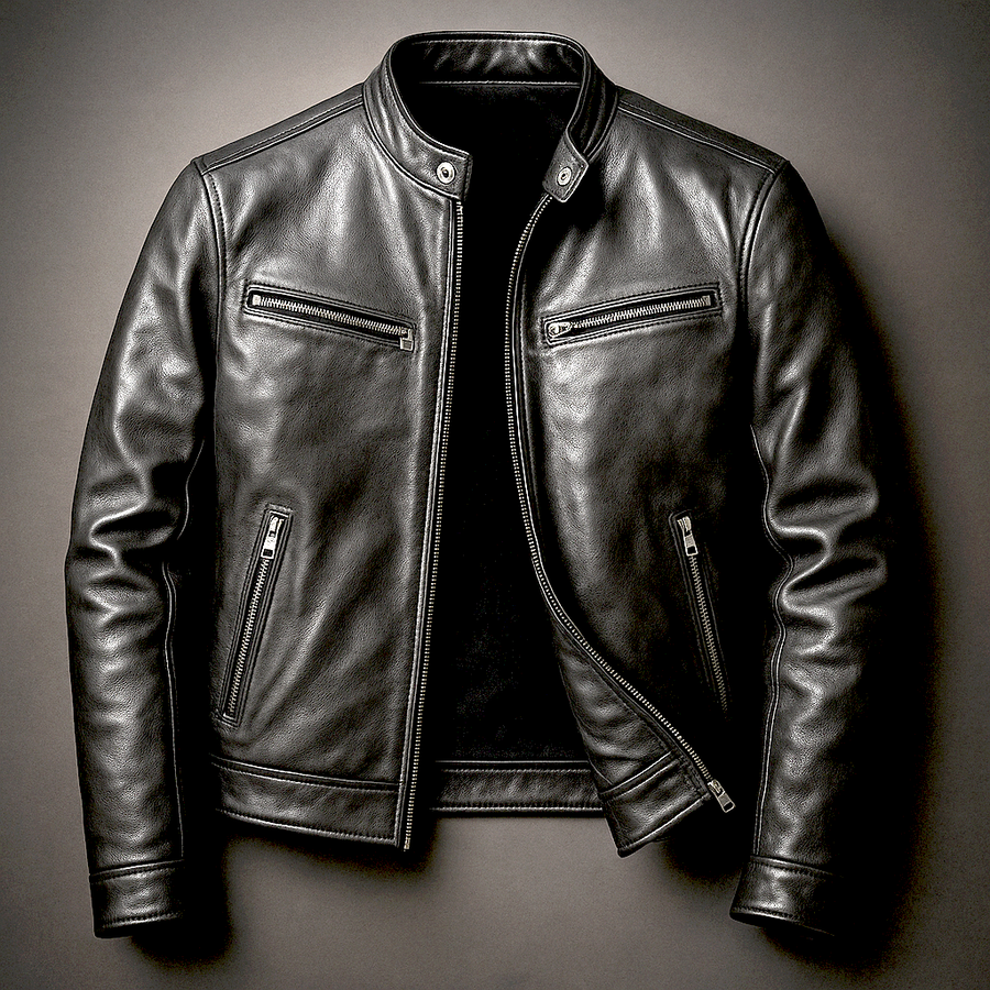 The Hawthorne™ | Premium Vintage Leather Everyday Jacket