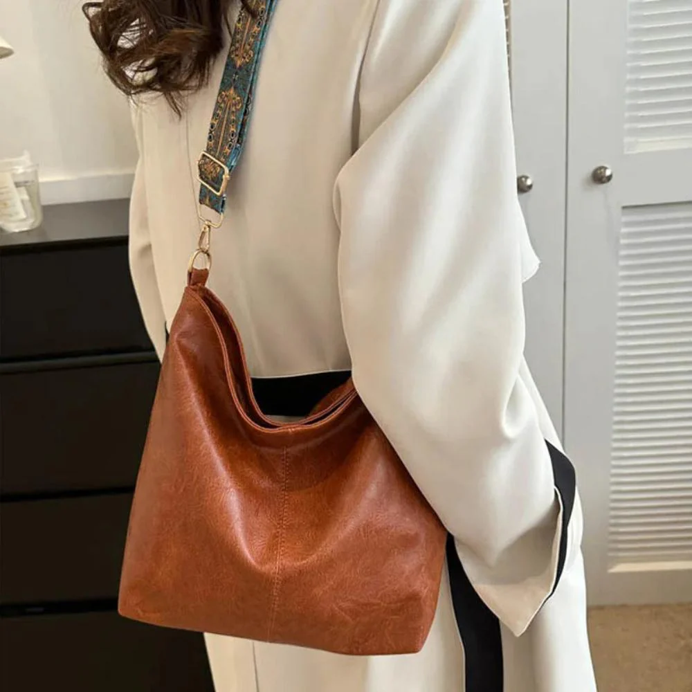 Chelsey | Leather Workbag with pockets
