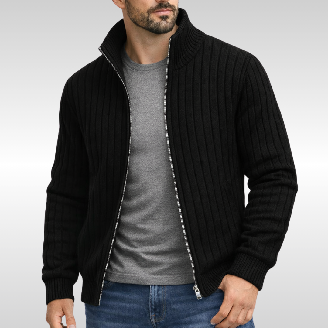 Wayne | Classic Elegant Zip-Up Vest