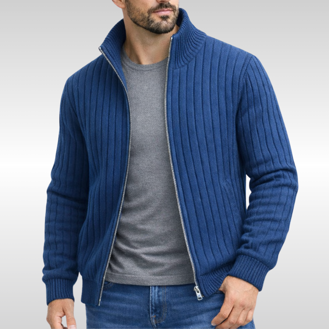 Wayne | Classic Elegant Zip-Up Vest