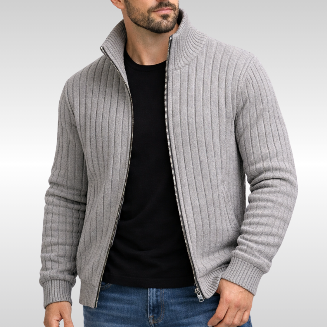 Wayne | Classic Elegant Zip-Up Vest