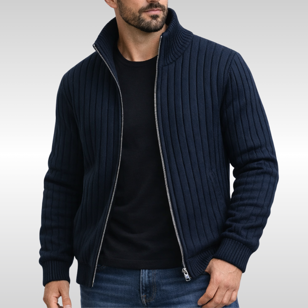 Wayne | Classic Elegant Zip-Up Vest